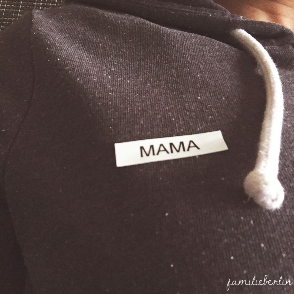 Label, Namensschild, Mama