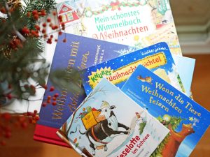 Kinderbücher über Weihnachten, Klassiker, Weihnachtsbücher 2017, Festlich, Lesen, Kleinkinder, Buch, Bücherregal, Vorfreude, Adventsgeschichten